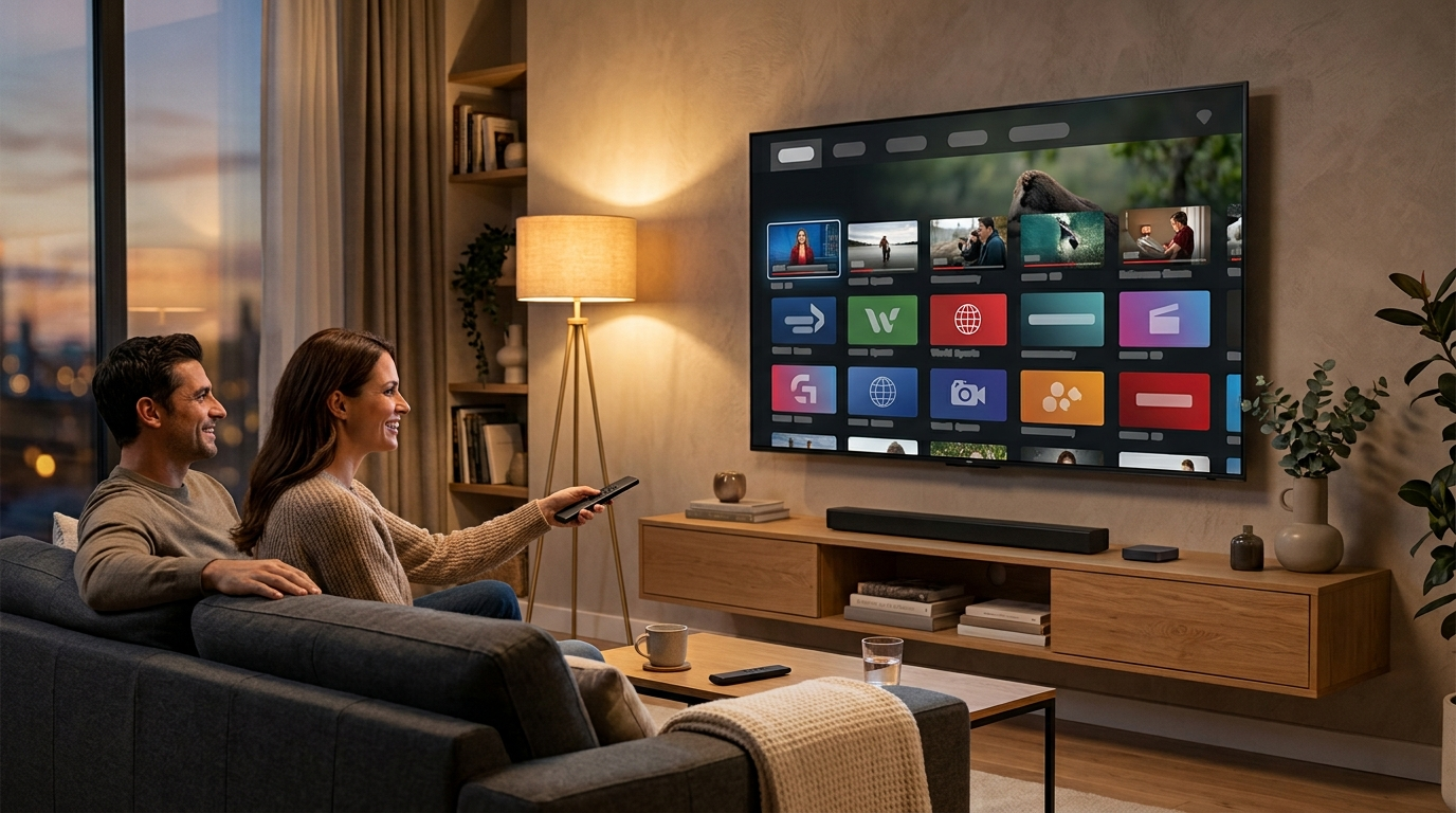 IPTV streaming experience on Firestick