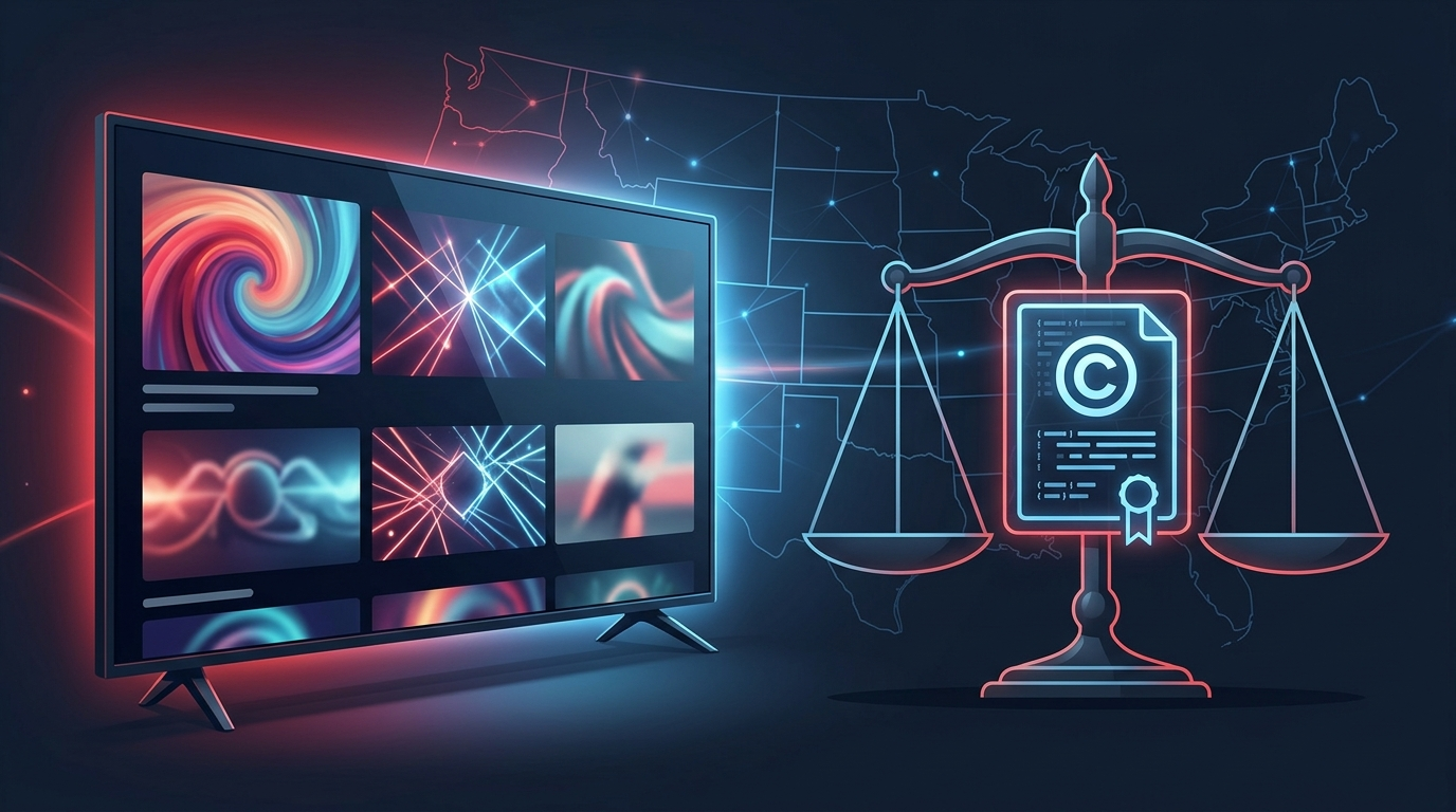 IPTV legality and licensed streaming services in the United States 