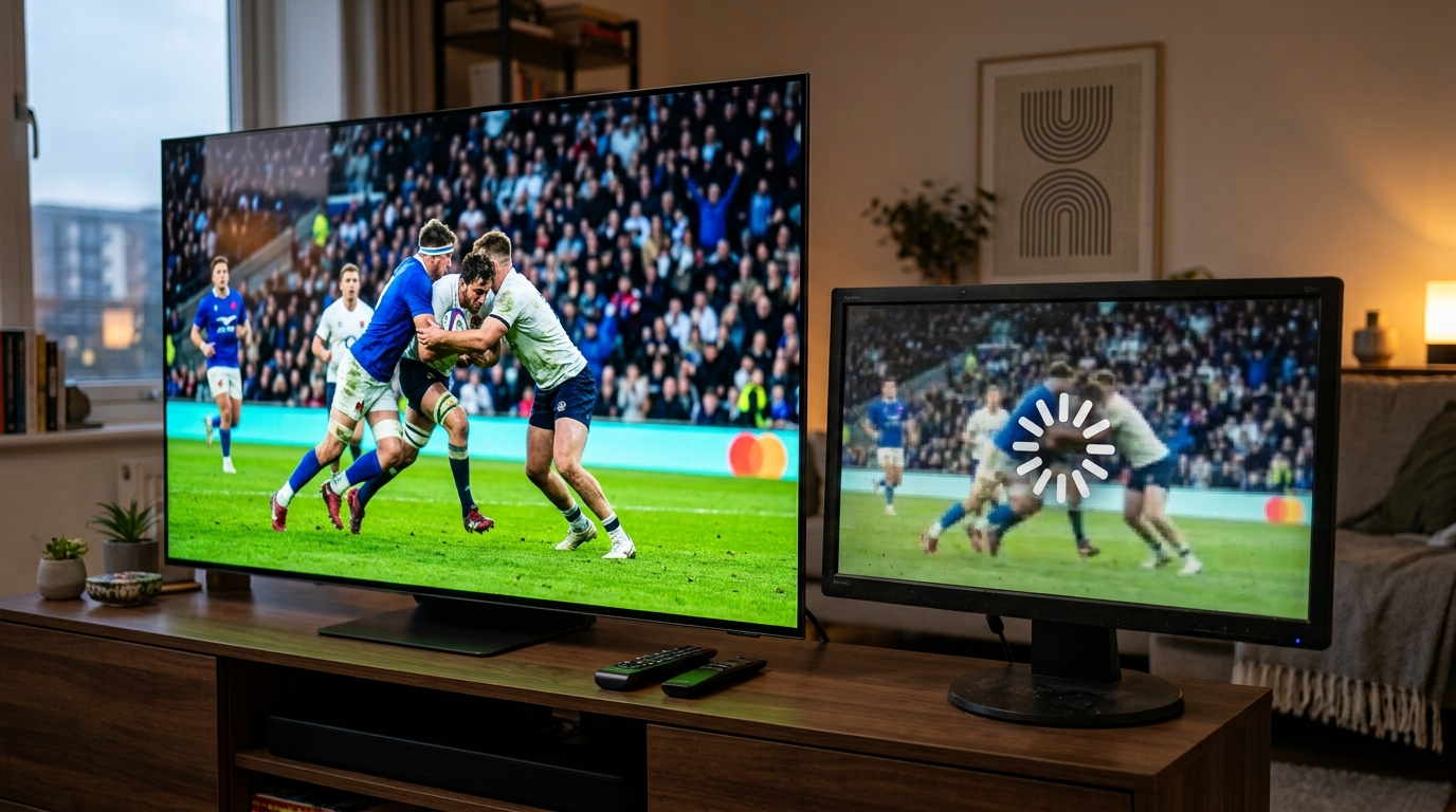 4K IPTV streaming quality compared with buffering